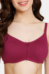 Rosaline Cyber Grove Everyday Double Layered Non Wired 3/4th Coverage T-Shirt Bra (Pack of 2) - Multicolor — thumbnail 9